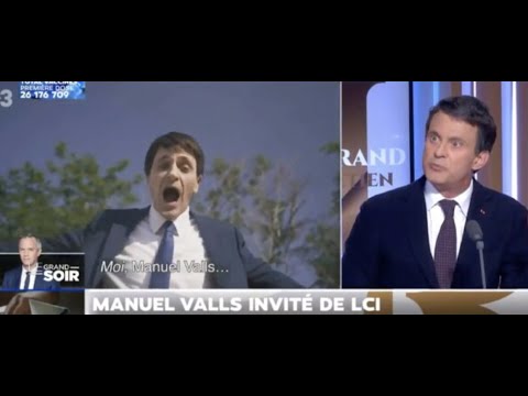 Manuel Valls, humiliat en directe a la televisió francesa per l’impacte del gag del “Polònia” de Patriota Català TV