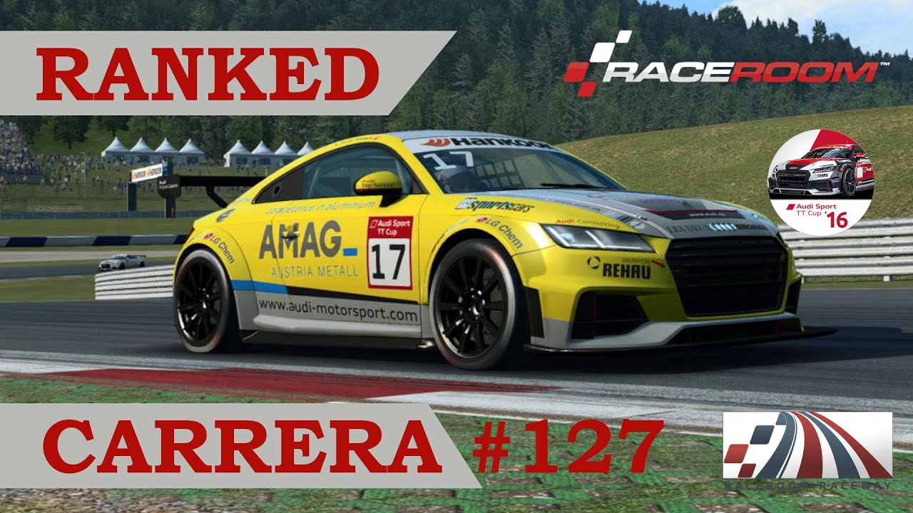 📈 RaceRoom - Ranked Cursa #127 - Circuit de Raceway Bridge - Audi TT Cup de A tot Drap Simulador