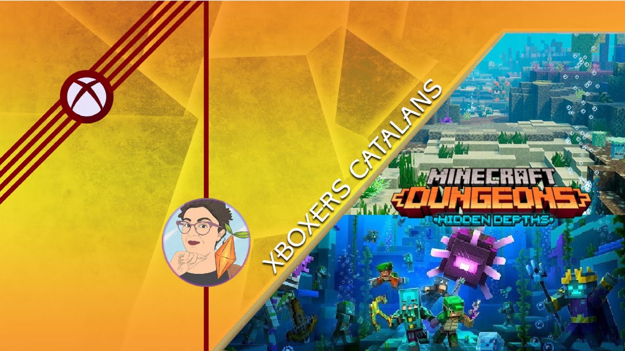 Minecraft Dungeons | Mar i... aventura! Benvingudes a: Les profunditats ocultes. de Xboxers Catalans