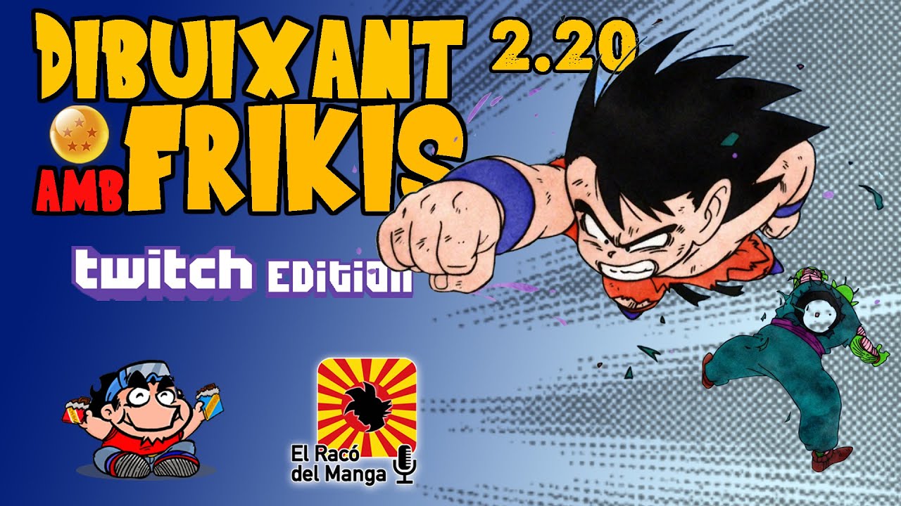 DIBUIXANT AMB FRIKIS 2-20. - Goku i Piccolo - Convidats: El Racó del Manga i DAC. de Magori Art