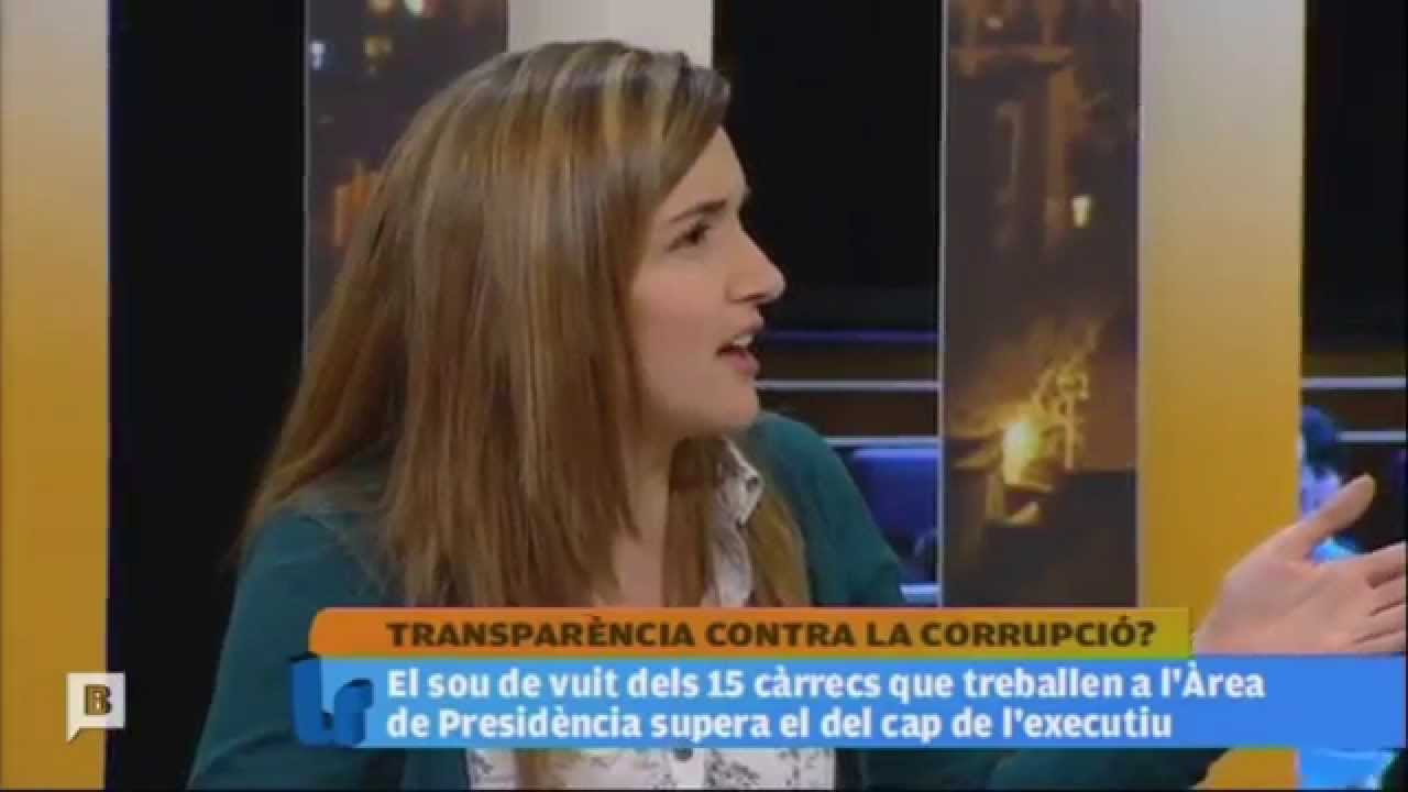 Pilar Carracelas a La Rambla de BTV (10/12/2014): "La web 'transparencia' del Govern és un bluf" de Pilar Carracelas