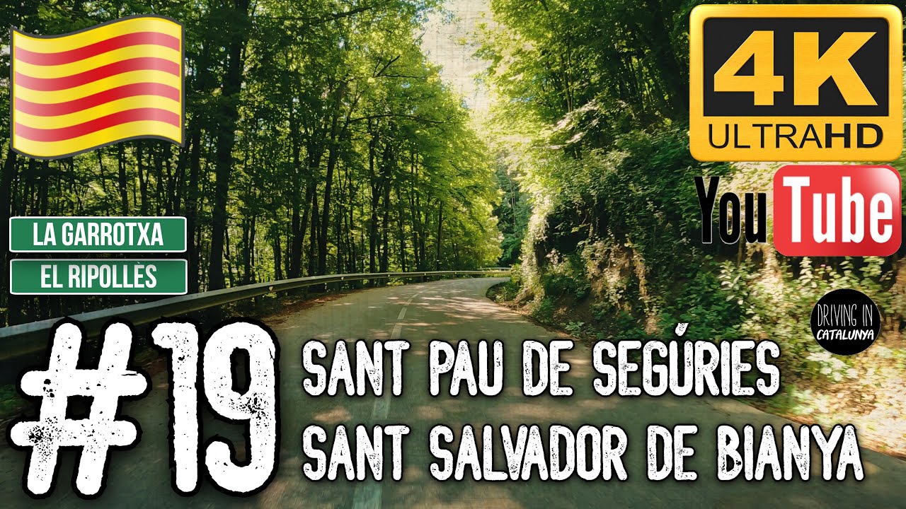 Driving in Catalunya #019: Sant Pau de Segúries - Sant Salvador de Bianya (Coll de Capsacosta) de Driving in Catalunya