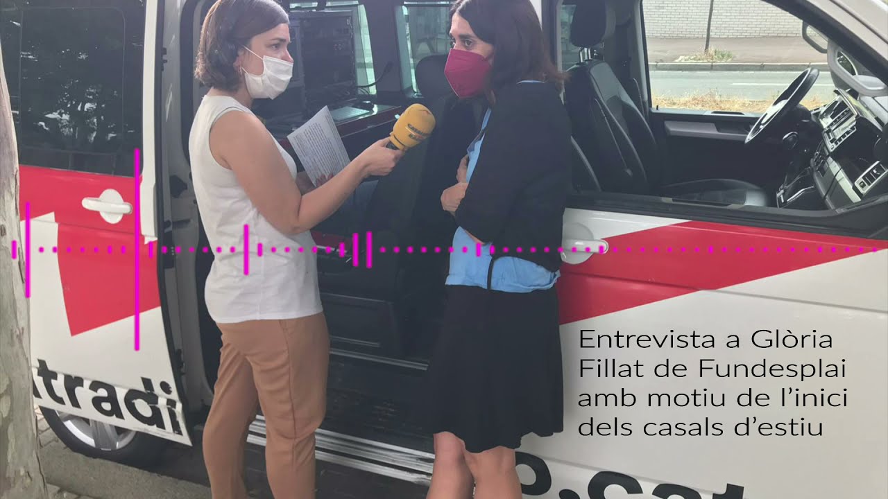 Entrevista Glòria Fillat de Fundesplai a Catalunya Ràdio de Fundació Catalana de l'Esplai