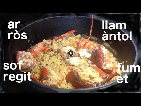 Arròs de llamàntol - arroz de bogavante - de El cuiner mut