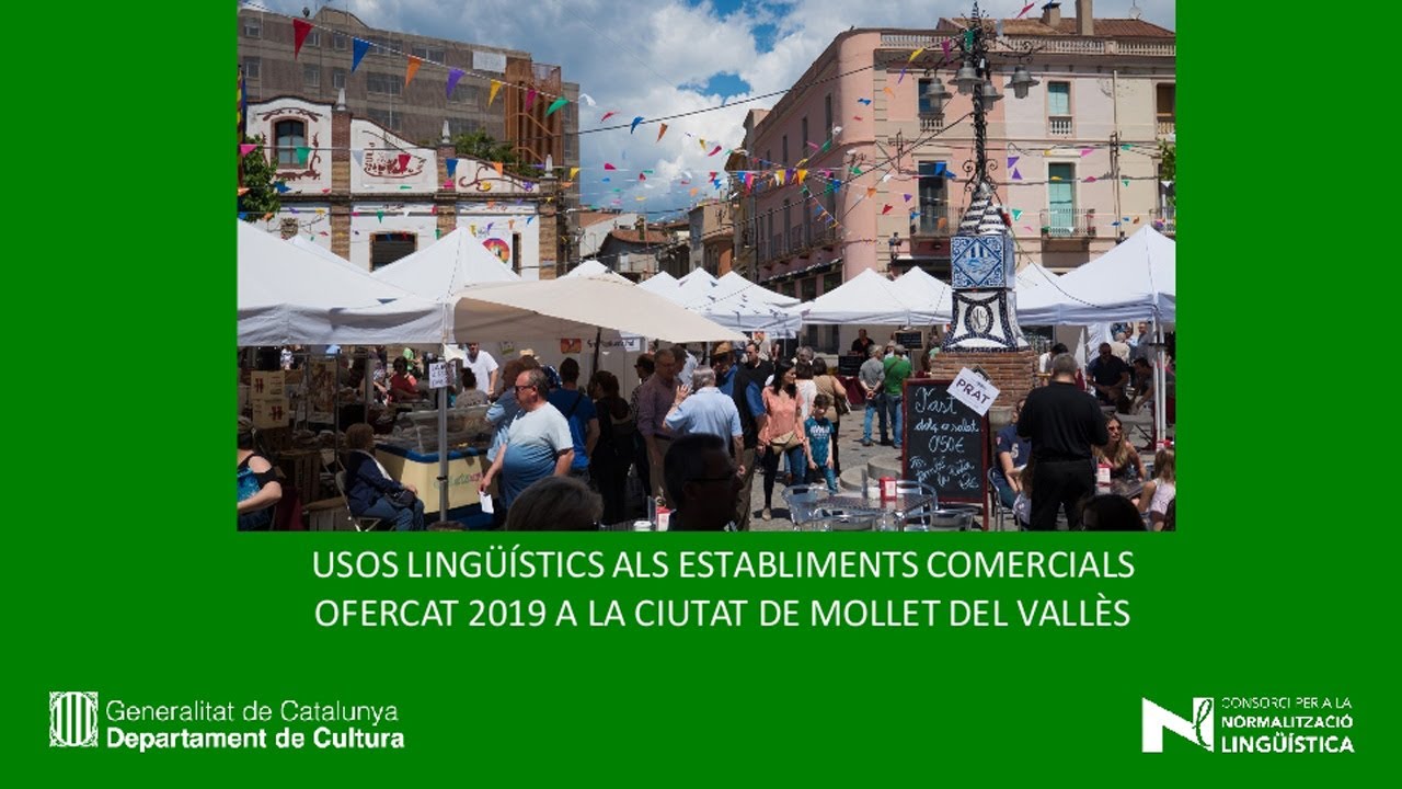 Presentació Ofercat Mollet del Vallès 2019. Directe de Llengua catalana