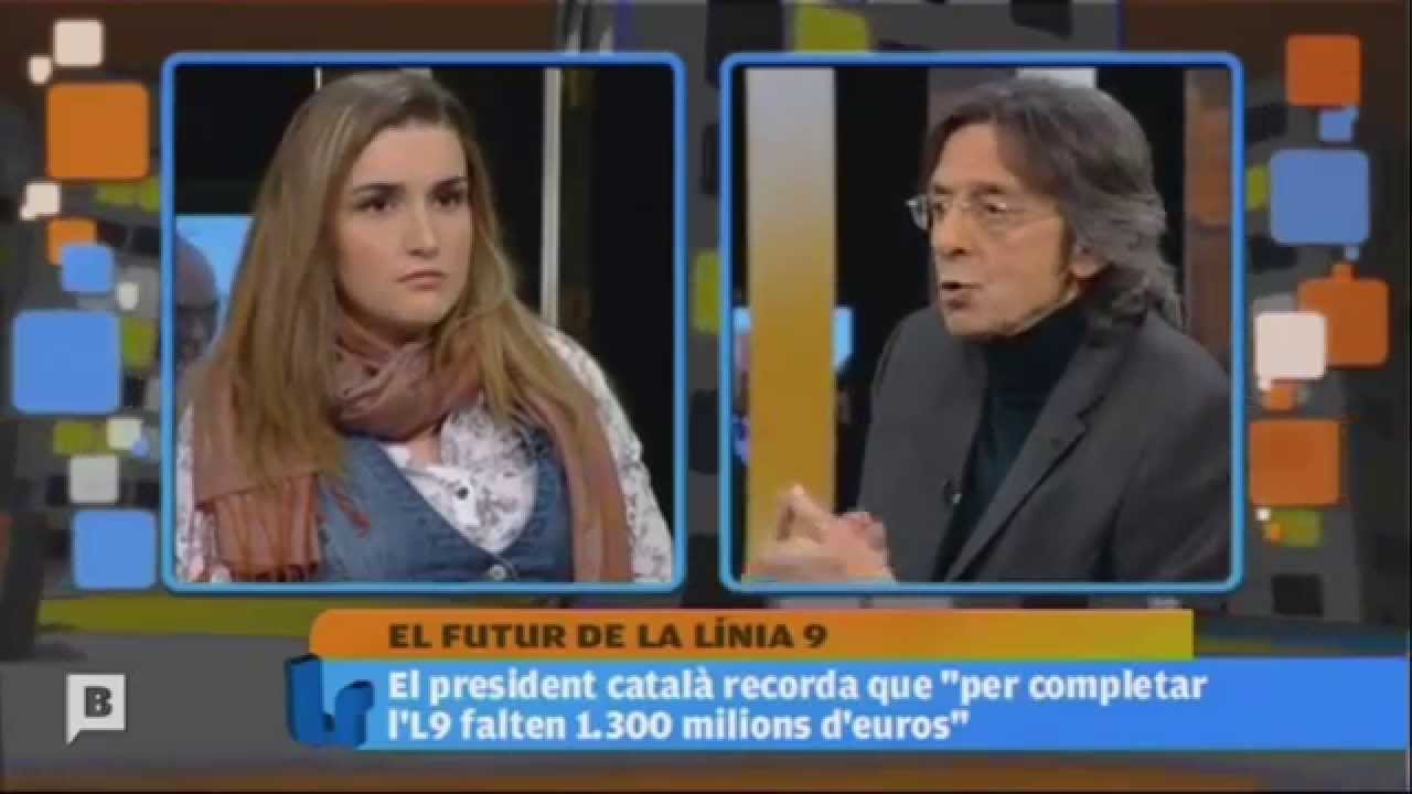 Pilar Carracelas a La Rambla de BTV (17/02/2015): "La línia 9 és un despropòsit" de Pilar Carracelas