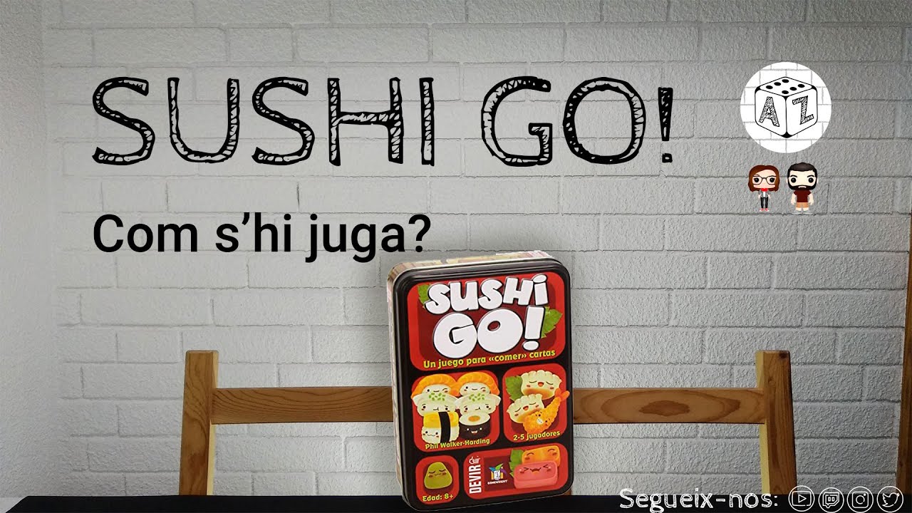 SUSHI GO!: Com s'hi juga? de Aya_ZholvaX: Jocs de taula