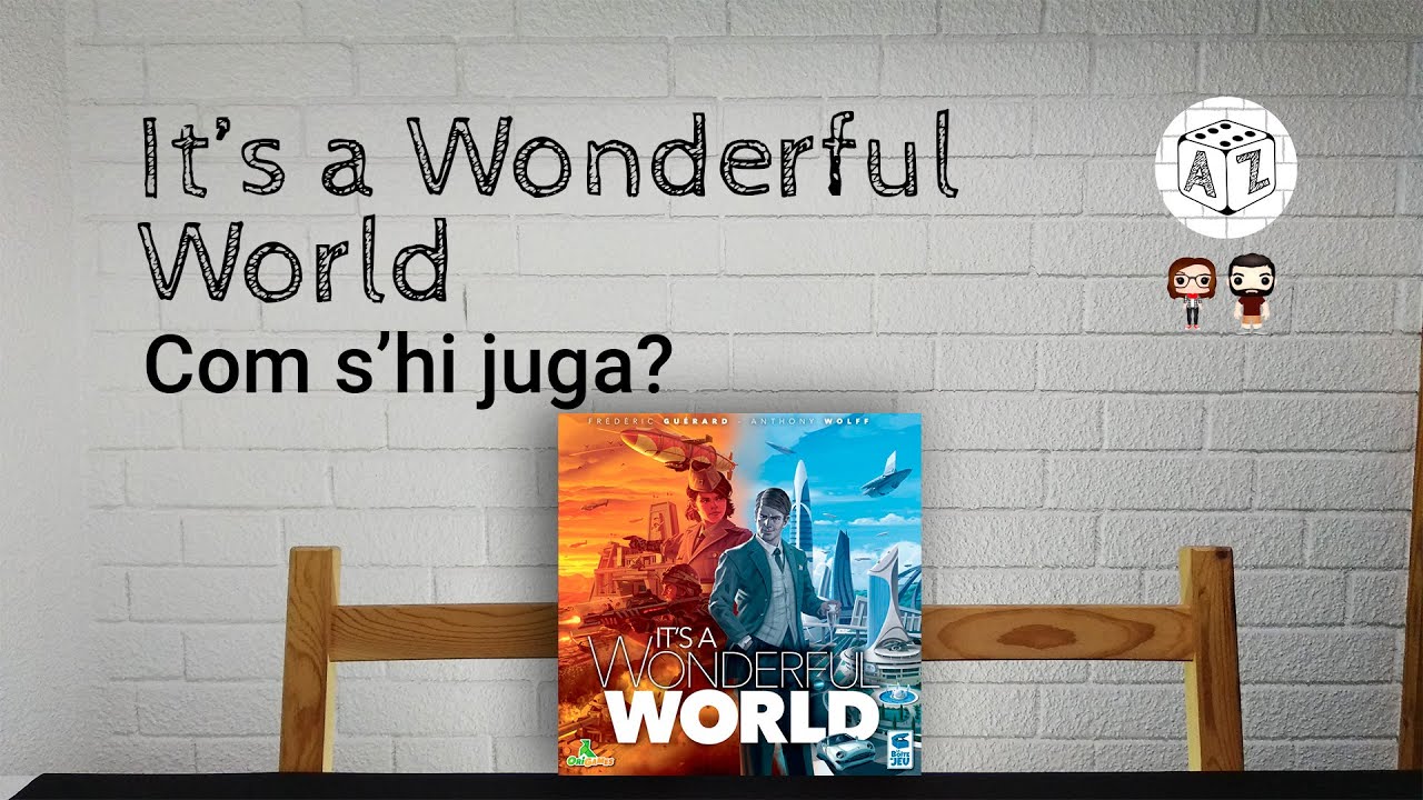 It's a Wonderful World: Com s'hi juga? de Aya_ZholvaX: Jocs de taula