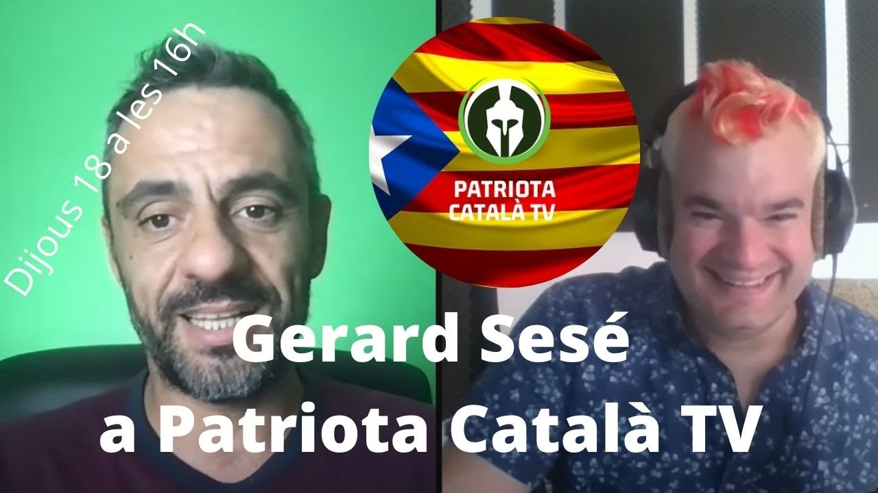 Gerard Sesé a Patriota Català TV de Patriota Català TV