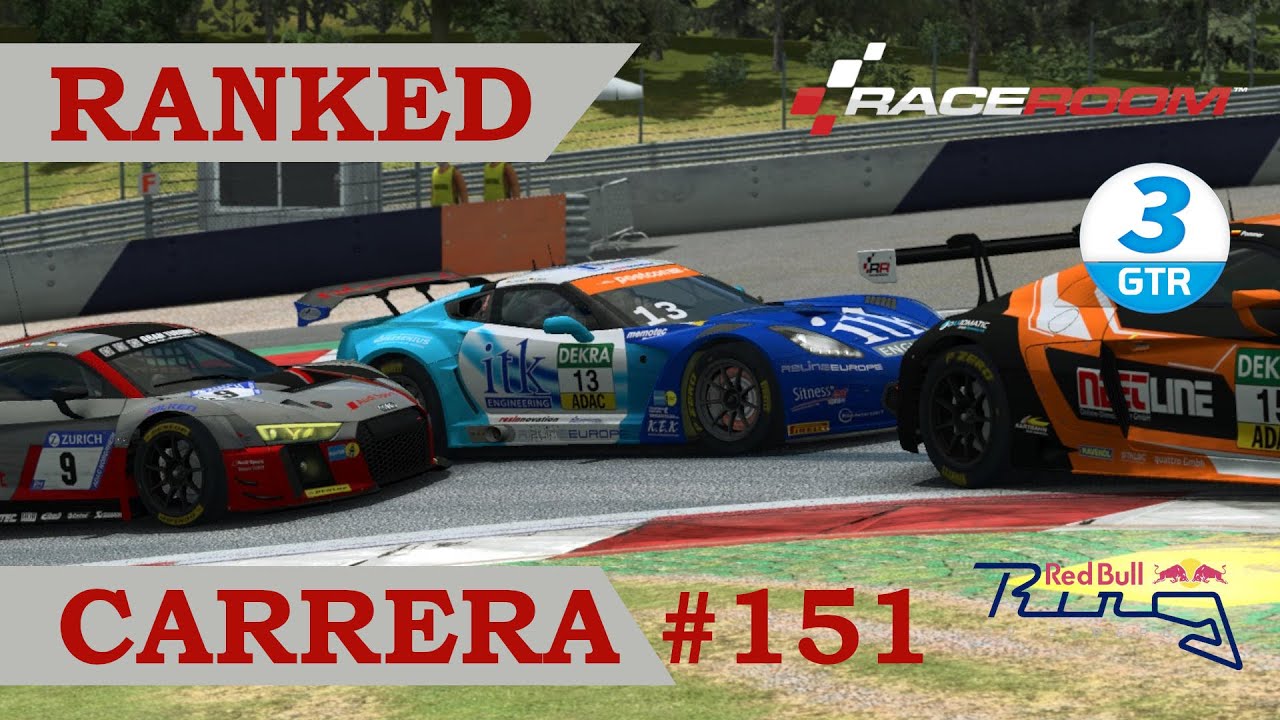 📈 RaceRoom - Ranked Cursa #151 - Circuit #RedBullRing - Corvette GTR3 de A tot Drap Simulador