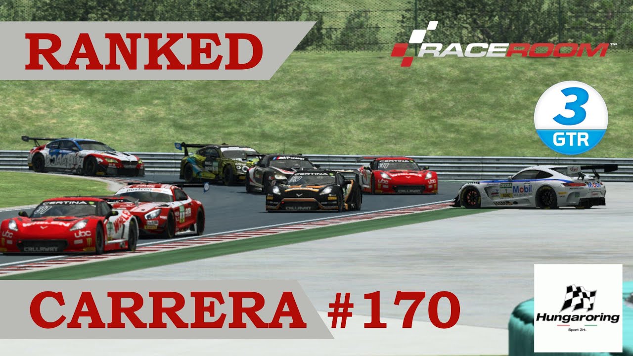📈 RaceRoom - Ranked Cursa #170 - Circuit #Hungaroring - Corvette Callaway #GTR3 de A tot Drap Simulador