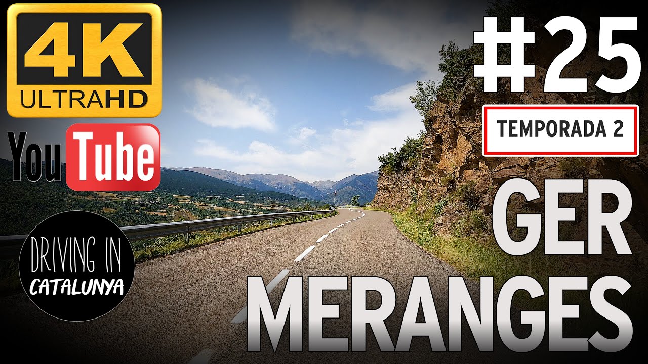 Driving in Catalunya #025: Ger - Meranges [4K] de Driving in Catalunya