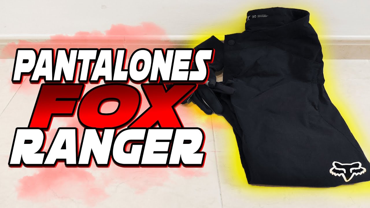 PANTALONES LARGOS ENDURO | FOX RANGER de MikiMtb