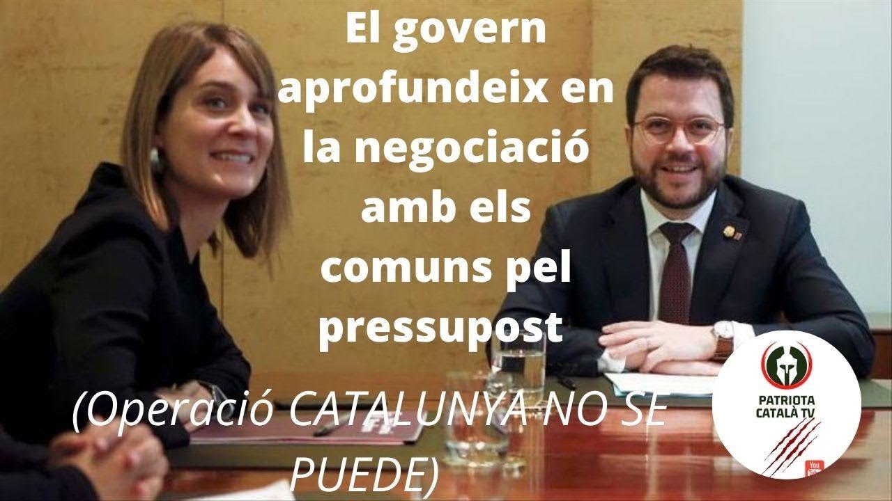 El govern aprofundeix en la negociació amb els comuns pel pressupost de Patriota Català TV