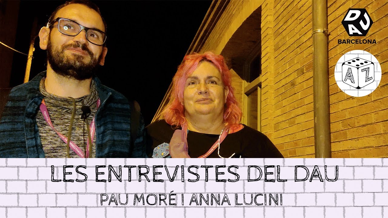 LES ENTREVISTES DEL DAU: Anna Lucini i Pau Moré de Aya_ZholvaX: Jocs de taula