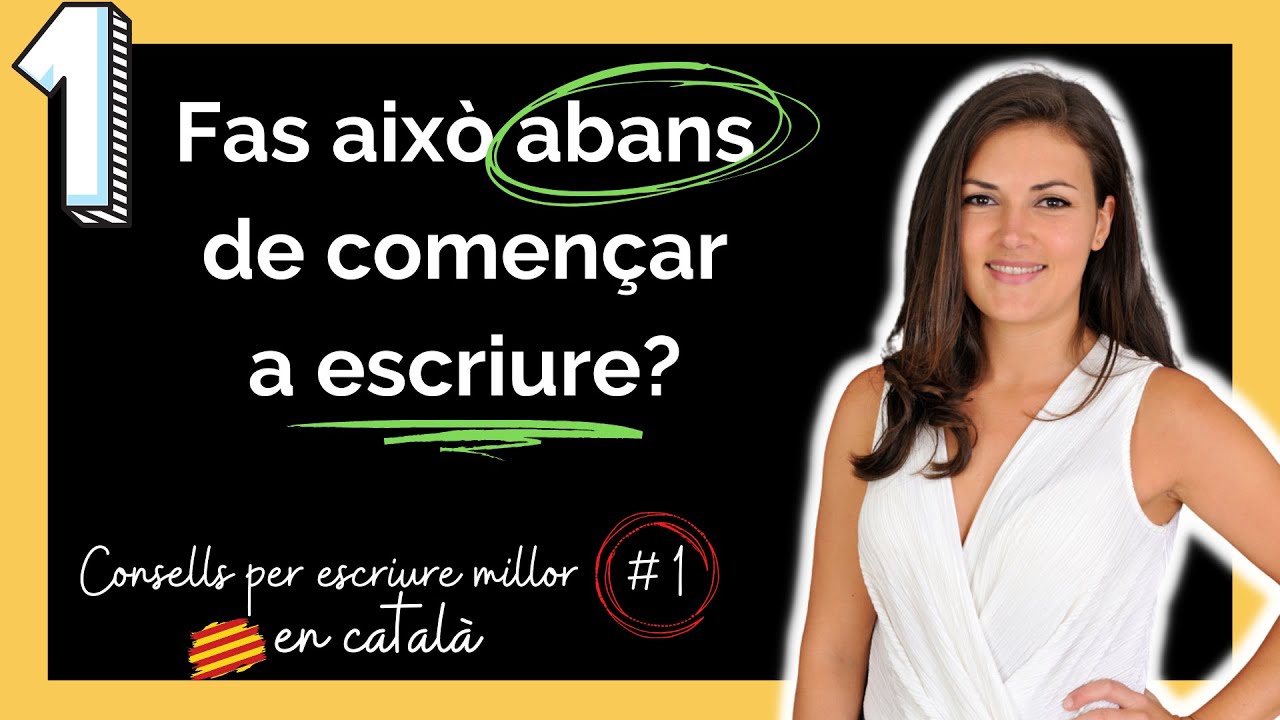 💥 Fas això abans de començar a escriure? Les 4 preguntes que has de respondre ABANS de posar-t'hi de Parlem d'escriure en català
