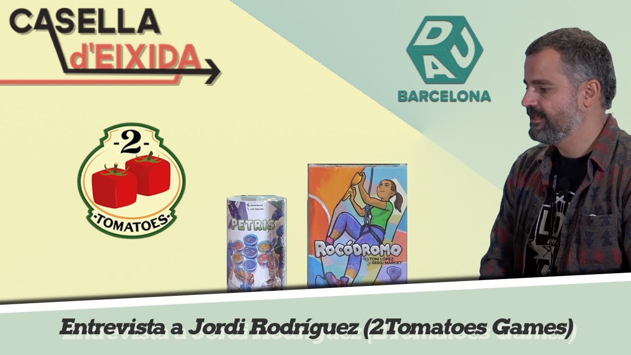 Dau Barcelona 2021 - Entrevista a 2Tomatoes Games de Casella d'Eixida
