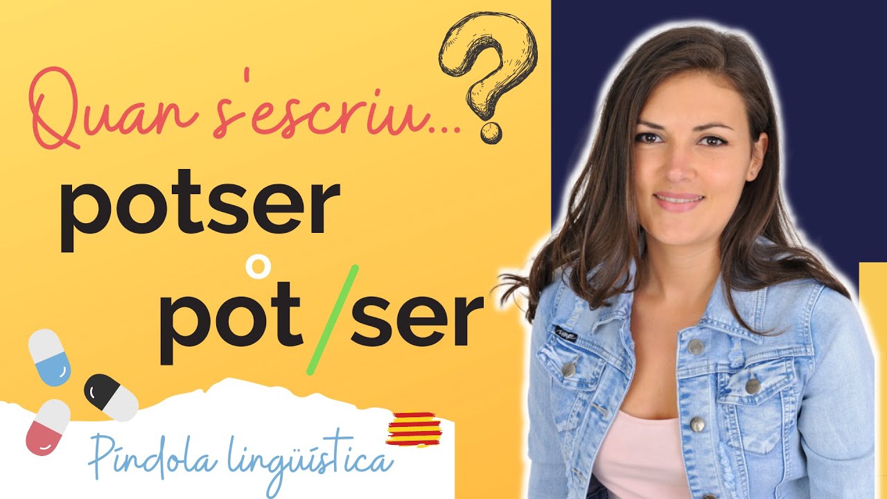 🤷‍♂️ Com s'escriu POTSER? Potser junt o separat? Pot ser o potser? Explicació, TRUCS i exemples de Parlem d'escriure en català