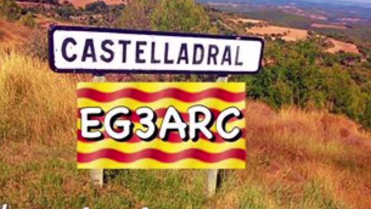EG3ARC Comcurs Comarques Catalanes de EA3HSL Jordi