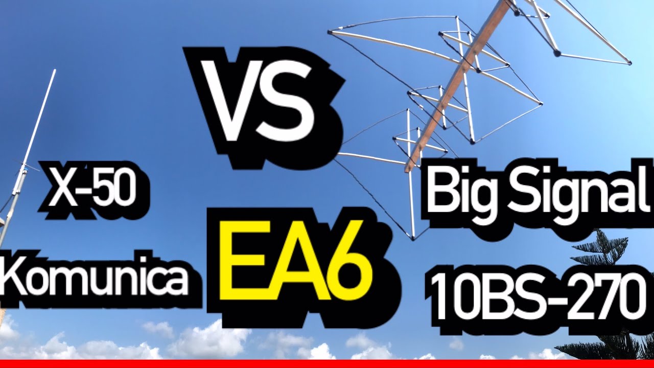 Antena Vertical vs Direccional VHF de EA3HSL Jordi