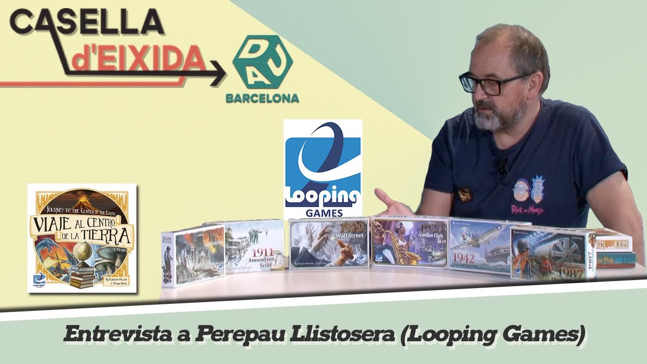 Dau Barcelona 2021 - Entrevista a Perepau Llistosella, Looping Games de Casella d'Eixida