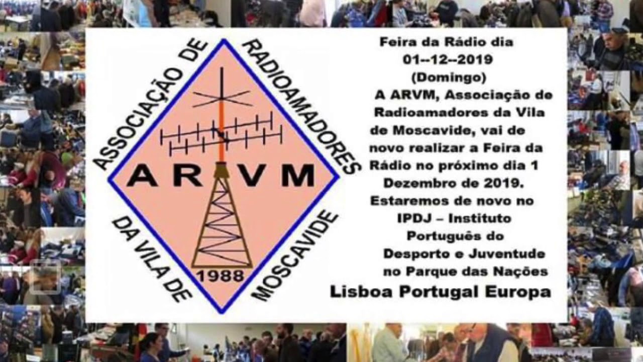 Fira Radioaficionats Lisboa 1 Desembre 2019 de EA3HSL Jordi