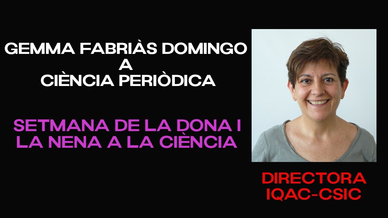 Entrevista a la Gemma Fabriàs Domingo. Directora IQAC-CSIC. de Ciencia_periódica