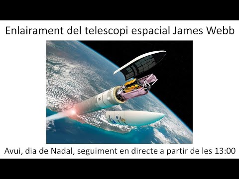Enlairament del telescopi espacial James Webb de Joan Anton Català