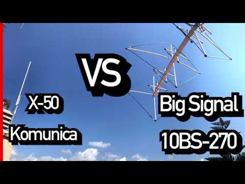 Vertical vs Directiva VHF de EA3HSL Jordi