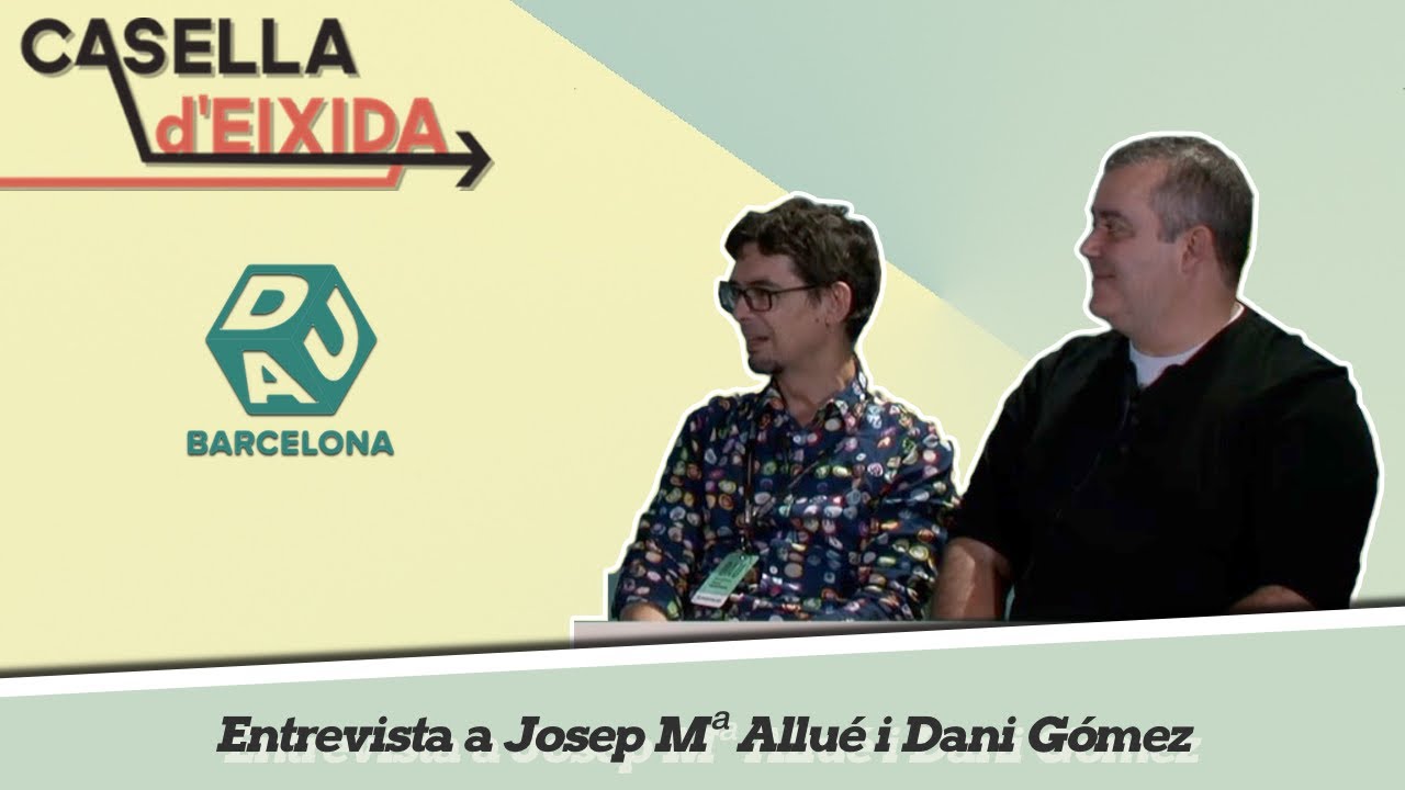 Dau Barcelona 2021 - Entrevista a Josep Maria Allué i Dani Gomez de Casella d'Eixida
