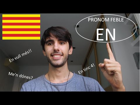 Catalan lesson - Pronom feble "EN" - 1a part - ! (Subtitles: Eng, Esp, Cat) de Català al Natural