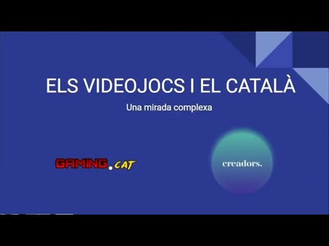 Presentació de Creadors i Gaming.cat a l'Indie Dev Day 2021 de GamingCat