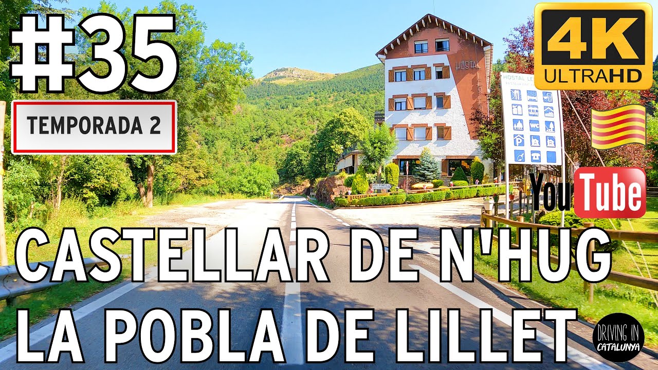 Driving in Catalunya #035: Castellar de n'Hug - La Pobla de Lillet [4K] de Driving in Catalunya