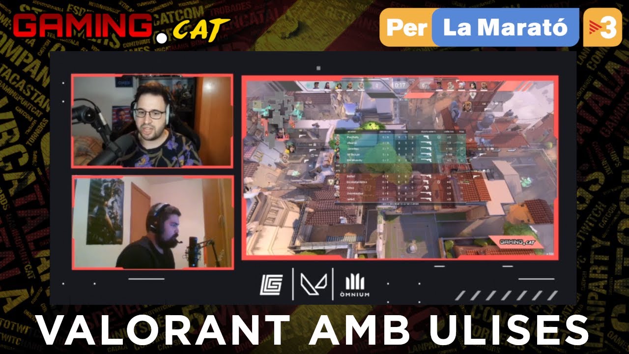 Valorant: Showmatch castejat per uLises - Gaming.cat x La Marató 2021 de GamingCat