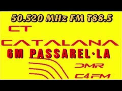 Passarel·la 6m C4FM i DMR de EA3HSL Jordi