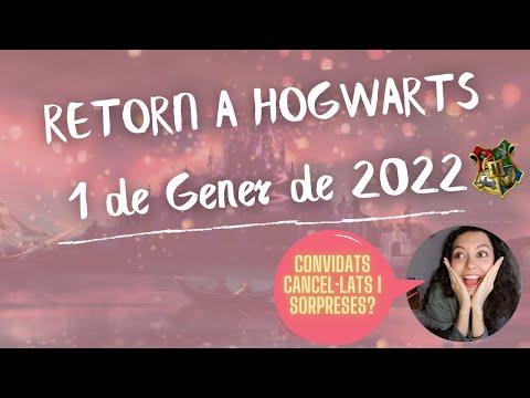 BON ANY NOU! 🎉 TORNEM A HOGWARTS AVUI!! 🎉 de Harry Potter en Català