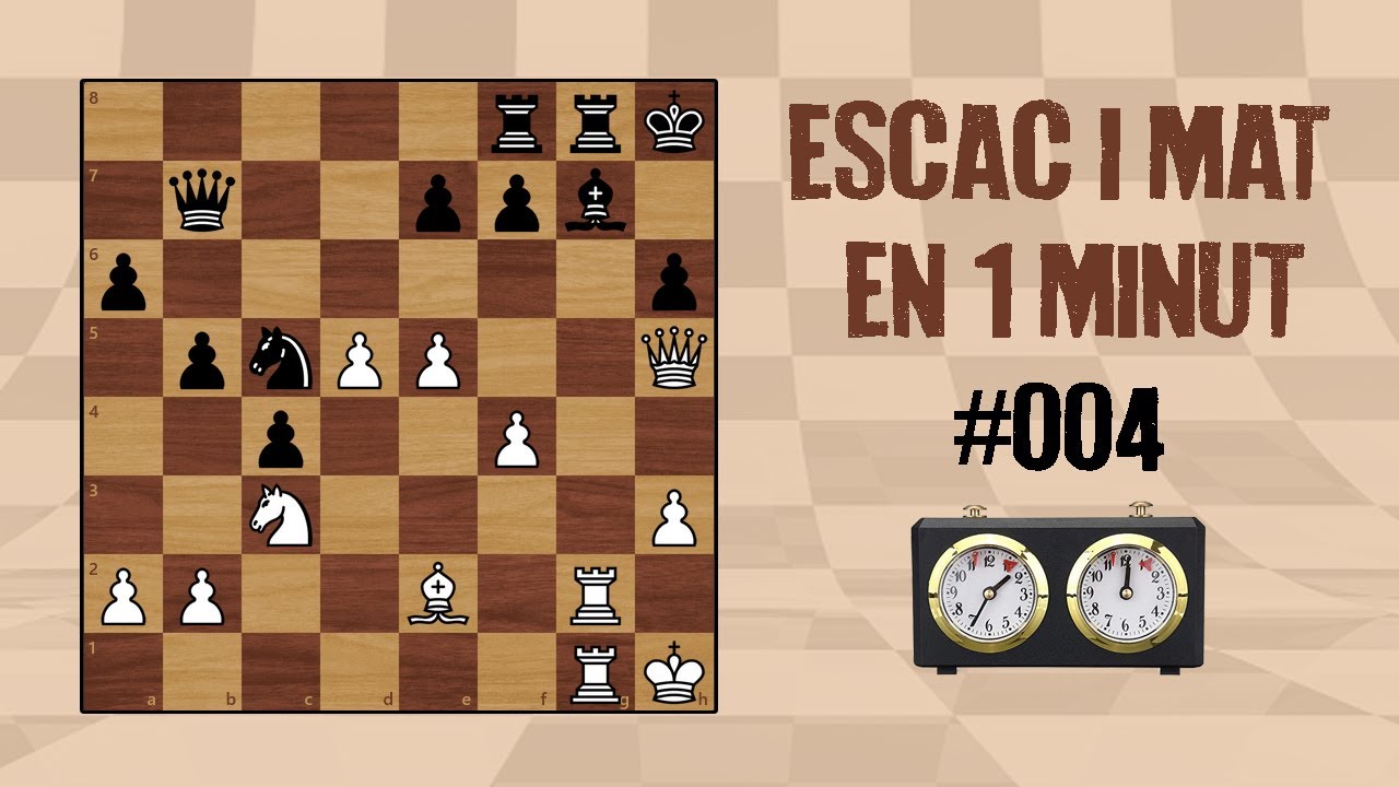 Escac i mat en 1 minut #004 || La destrucció de la defensa #shorts de Escacs en Català