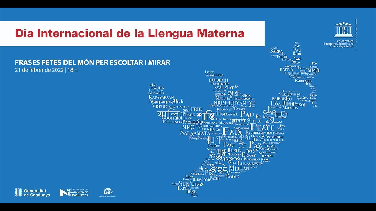 Celebració del Dia Internacional de la Llengua Materna al Camp de Tarragona 2022. Directe de Llengua catalana