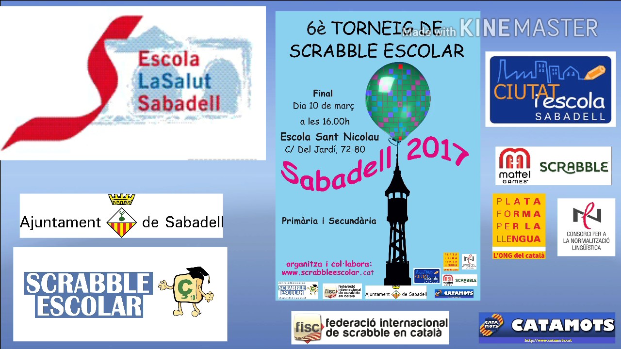 Sabadell, Escola La Salut , 5è A-B, 2016-2017 de Scrabbleescolar