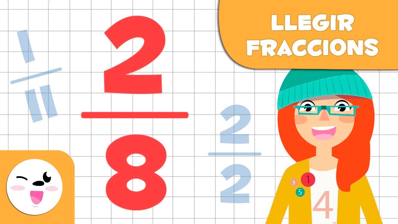 Aprèn a llegir fraccions - Matemàtiques per a nens en català de Smile and Learn - Català