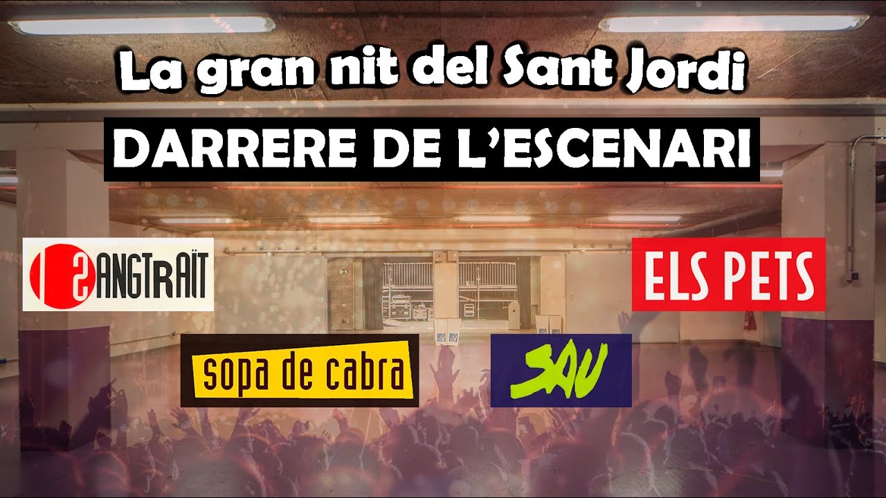 Darrere de l'escenari: La gran nit del Sant Jordi de CentCames
