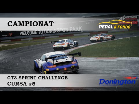 GT3 SPRINT CHALLENGE - Donington Park - PEDALAFONDO de A tot Drap Simulador