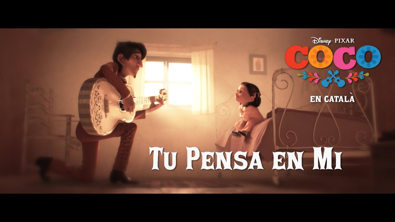 'Tu pensa en mi' de 'Coco' en català (Remember me) de Doblatge en català
