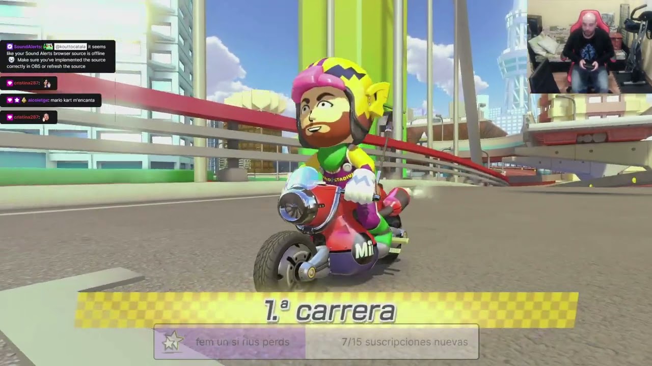 Estrenant el dlc de Mario Kart 8 Deluxe de Koutto Cat