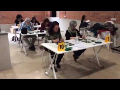 1a Duplicada de Scrabble en Català de Barcelona 2019 de Scrabbleescolar