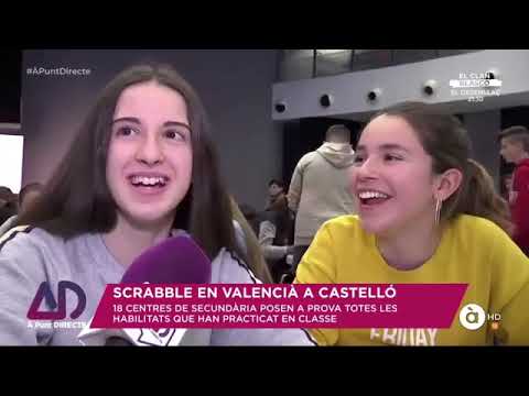 Apunt IV campionat escolar Castelló 2019 de Scrabbleescolar