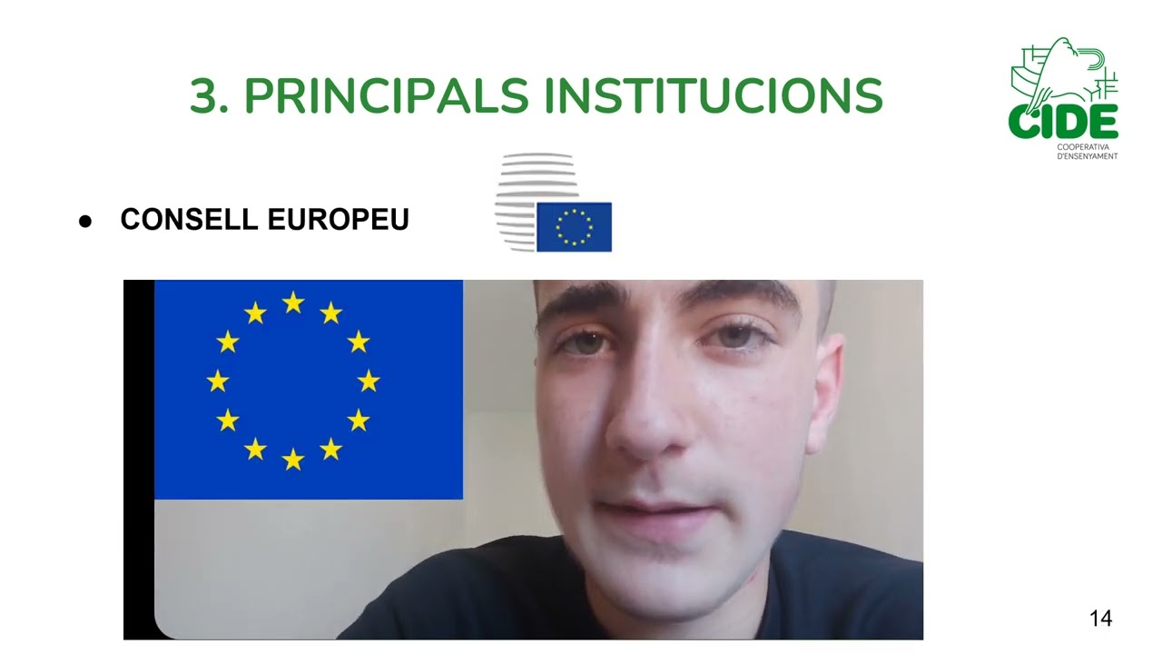 La Unió Europea (3r ESO E) de Col·legi CIDE