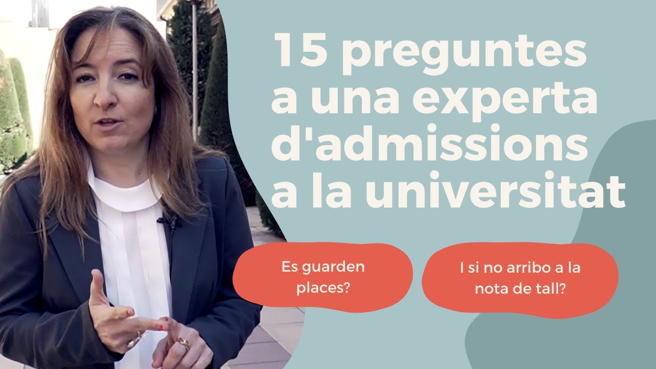 15 preguntes a una experta d'admissions a la universitat ⁉️ Preguntes freqüents Sele i Preinscripció de PreparatsLlestosUni