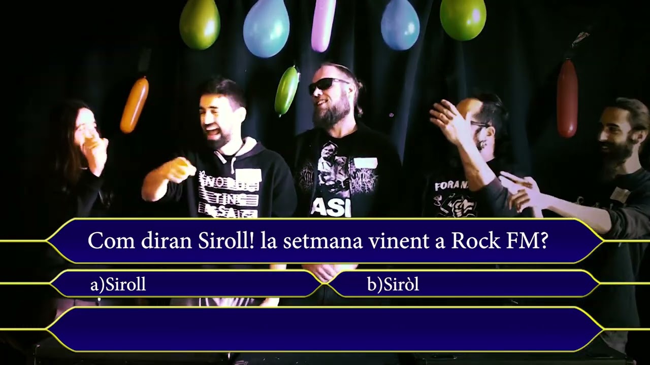 Sorteig Rock FM! de Siroll!
