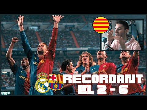 ⚽ UN CATALÀ REACCIONANT AL TIKI-TAKA DEL BARÇA DE GUARDIOLA (MADRID 2 - FC BARCELONA 6) 😱 de EMSY SHOOTER